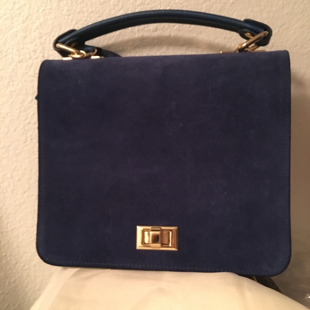 Navy handbag - Picture 2 of 4